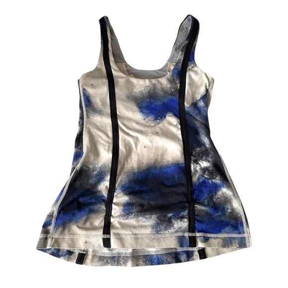 Lululemon Wholehearted Tank Milky Way Multi Built in Bra 4 EUC - Picture 2 of 9